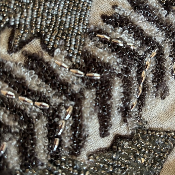 Tahari Home beaded table runner 14x72" - Picture 5 of 7